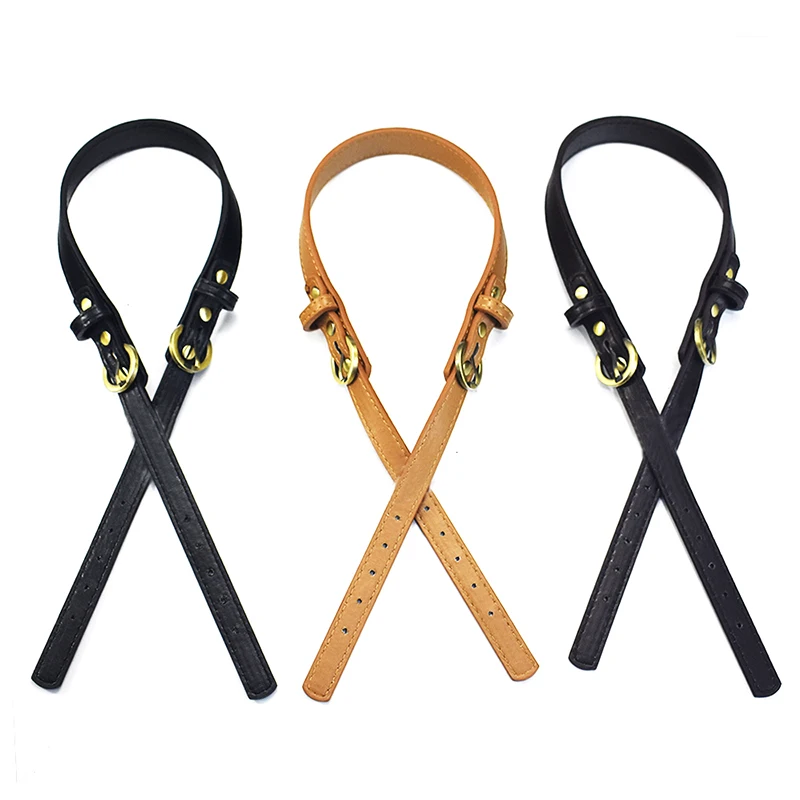 1Pair 75cm Bag Handles Leather Straps for Women Girls Handbag Shoulder Bags 2cm Width Durable Leather Handle Bag Accessories