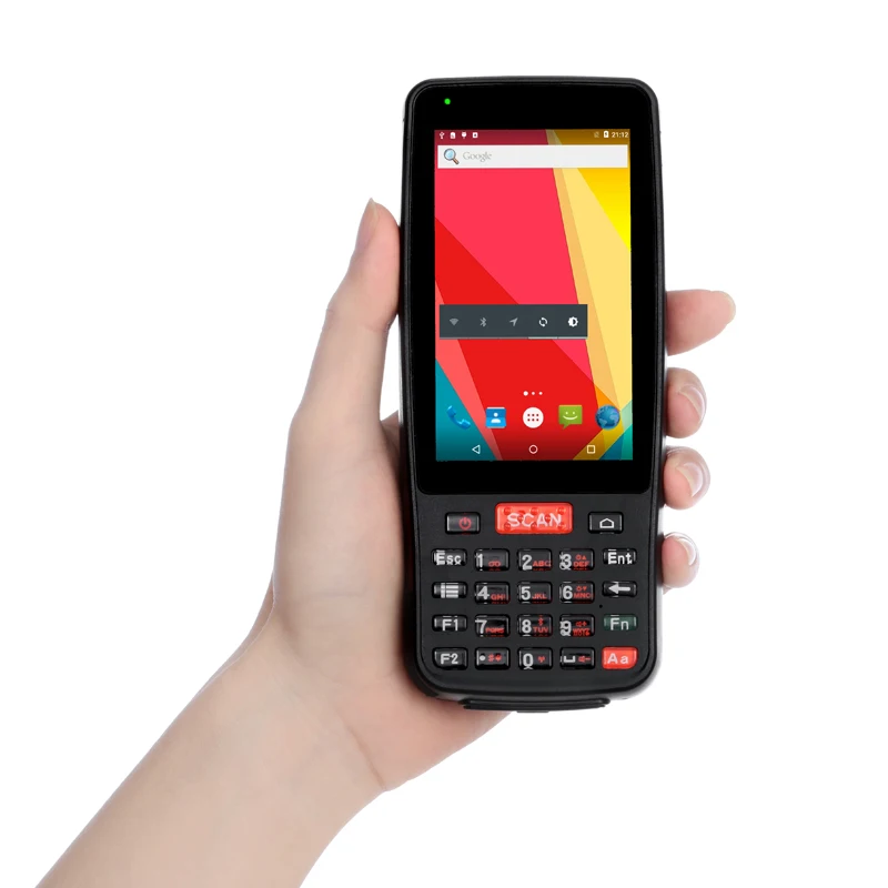 

Industrial pda android Barcode scanner Laser 1D 2D QR code scanner PDA Handheld terminal NFC reader