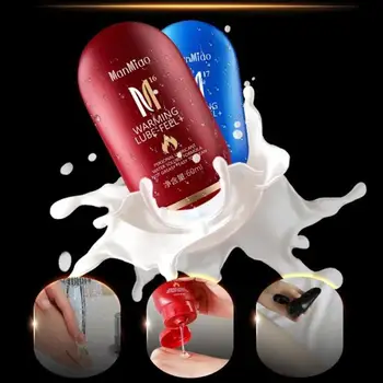 60ml Warming Cooling Lubricant Silk Sex Lubricants Silky Thick Water-based Sex Oil Vaginal Anal Gel Sex Products For Adult 4