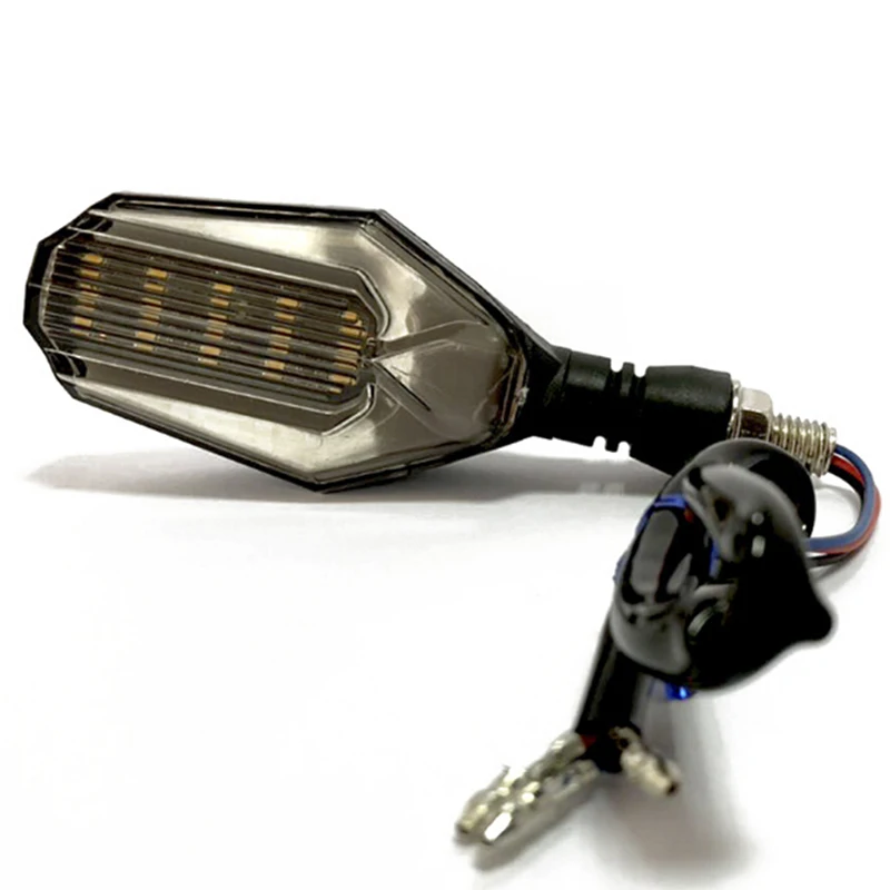 

1Pc Motorcycle modified Turn signals waterproof turn lights LED direction lamp decorative Signal lights Daytime lamp Cafe Racer