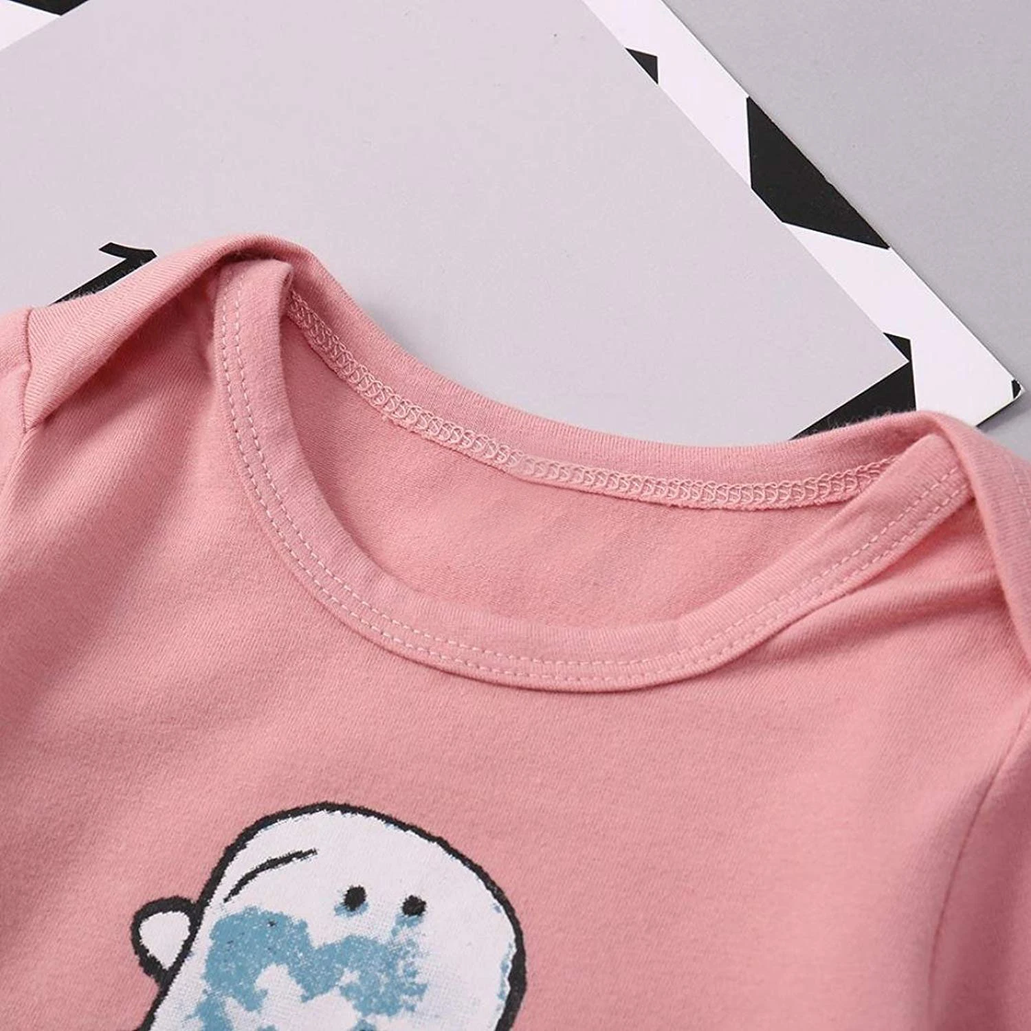 Комбинезон для маленьких девочек, для малышей новорожденных детей Для мальчиков мультфильм Динозавр Хвост печати комбинезон Повседневная одежда