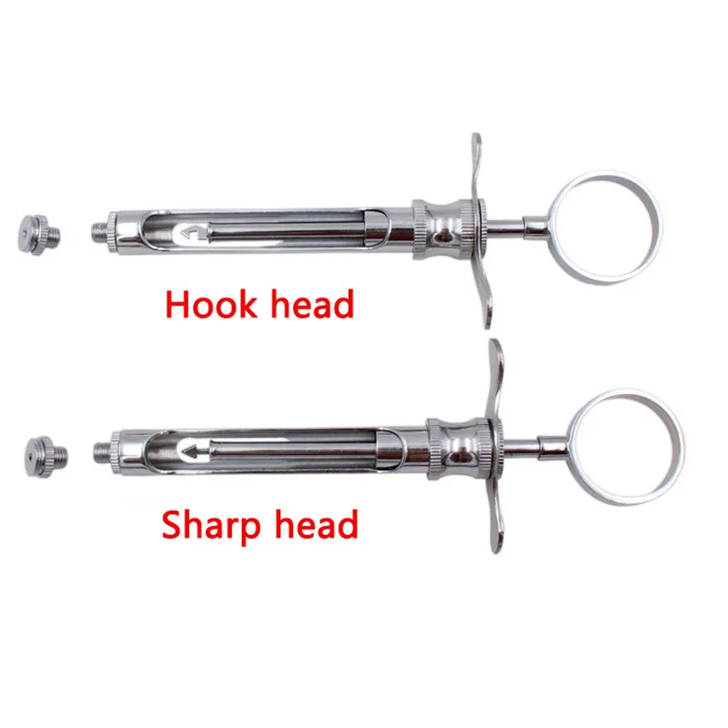 

1 set Dental injection syringe Stainless Steel Dental Aspirating Syringe Dentist Surgical Instrument 1.8ML Lab Equipment