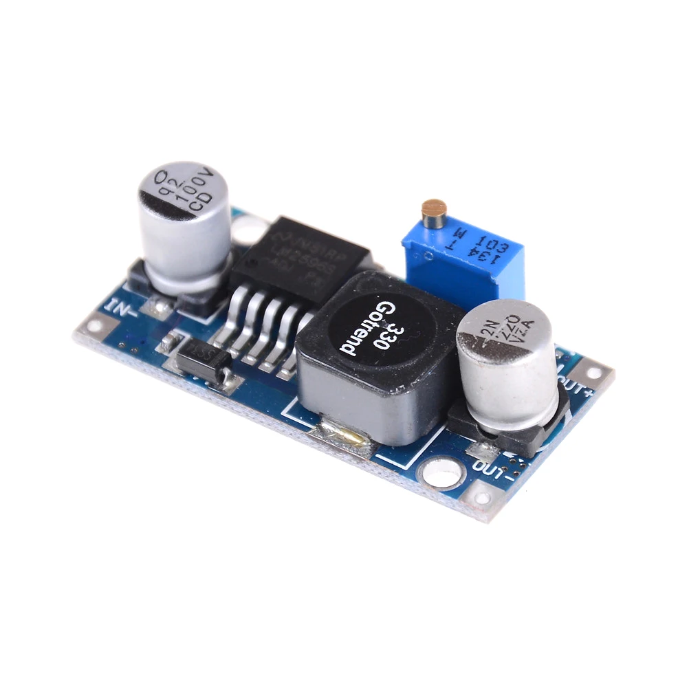 

Output 1.23-35V Adjustable Step-down Power Supply Module Voltage Regulator LM2596S DC-DC Buck Converter Step Down Power Supply