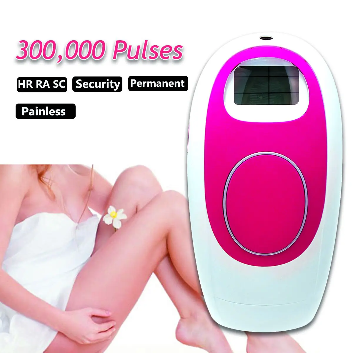 

300,000 Pulses IPL Hair Removal Machine Multi Functions Permanent Painless Laser Hair Removal For Man Woman Face Body Epilation