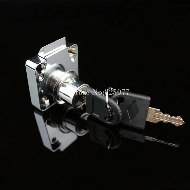 Brand New 1 Piece Office Furniture Drawer Locks 40*40*10mm Bevel