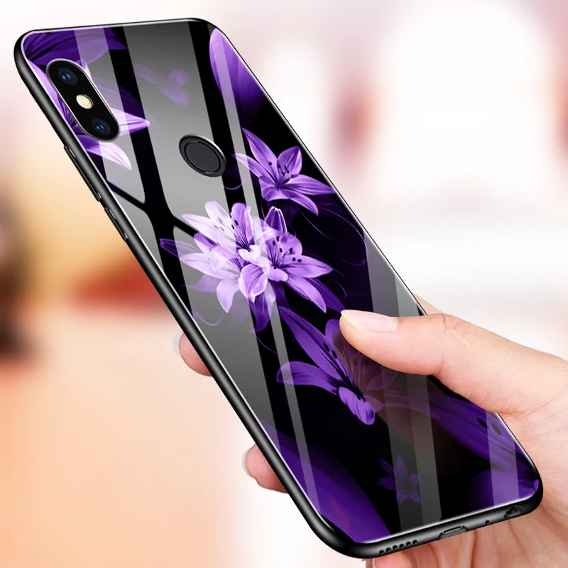 GKK Case for Xiaomi Redmi Note 5 Global Back Glass Soft TPU Silicone Full Protection note pro Cover Fundas | Мобильные телефоны и