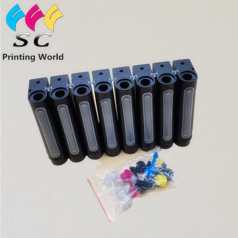 

8 color UV LED ink tank For Epson R2000/1390/R1900/330 Printers 100ML volume
