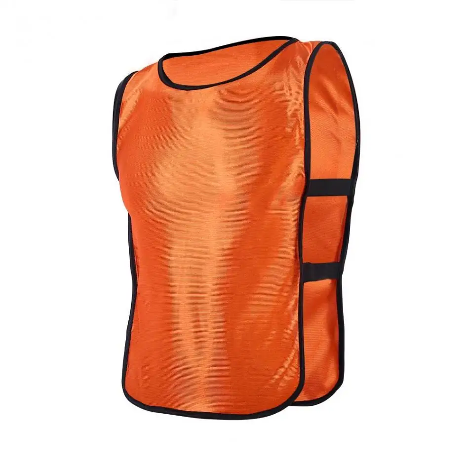 Team Training Football Vest Ultra-light Breathable Quickly Dry Soccer Jerseys Basketball Team Vest for Children Students Adults