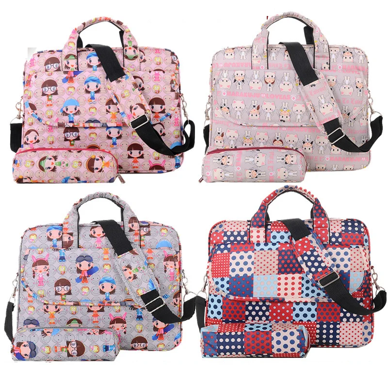 Cute design notebook laptop tablet bag for 13'' 13.3" 14" 14.4" 15'' 15.6" laptop sleeve case