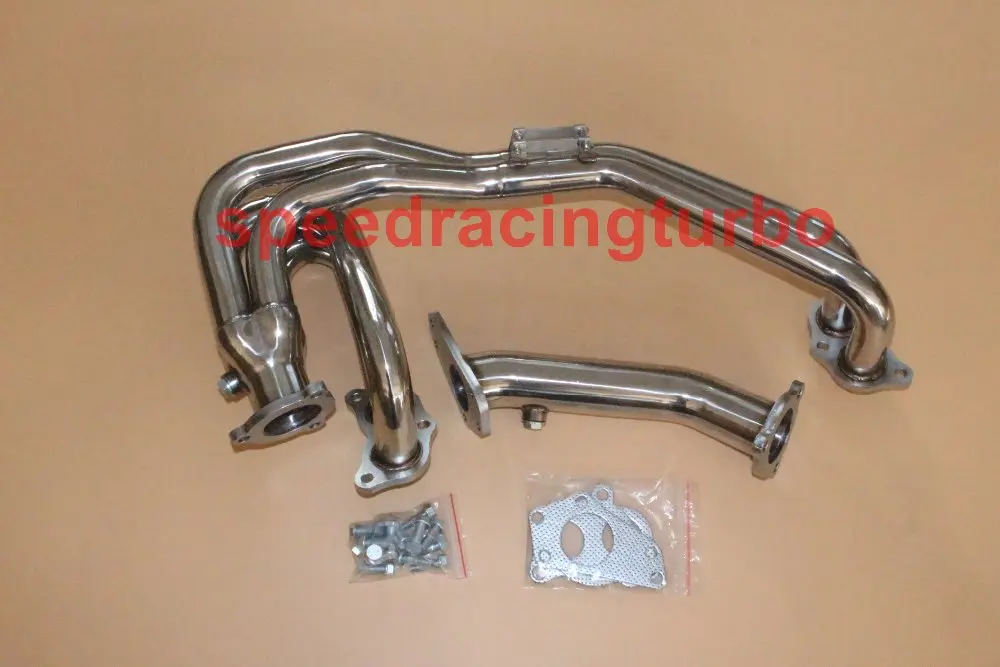Выхлопная труба из нержавеющей стали для Subaru FIT Impreza WRX/STi 02 06|header|headers exhaust |