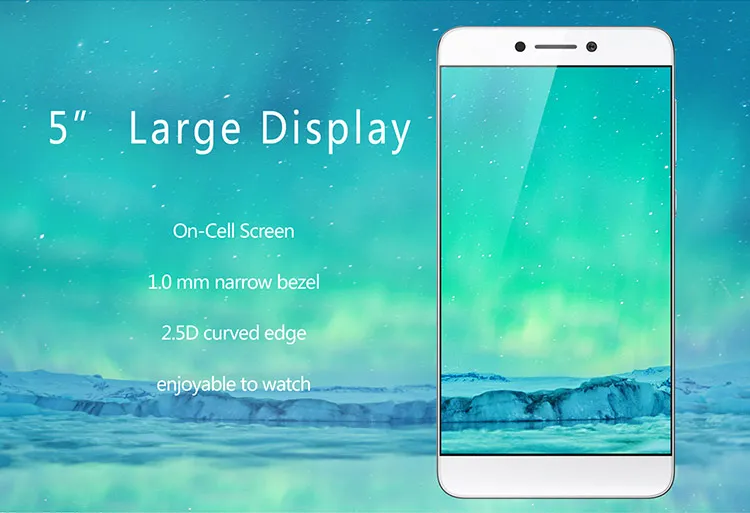 COOLPAD E2 2GB RAM 16GB ROM Qualcomm Snapdragon 210 1.1GHz Quad Core 5.0 Inch IPS HD Screen Android 7.1 4G LTE Smartphone