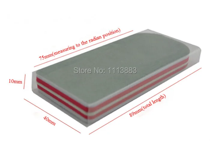 2PCS/LOT Double Side Sanding Sponge Buffing Block File Polishing Plate For Polishing Woodwork Amber Bead Redwood Jade Olive Nut