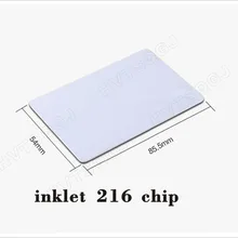 50 шт 216 чип NFC струйная открытка с печатным текстом на принтере Epson