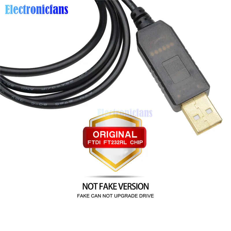 6PIN FTDI FT232RL FT232 USB к ttl RS232 последовательный провод адаптер модуль 1 м скачать кабель для Arduino AVR ARM Raspberry Pi