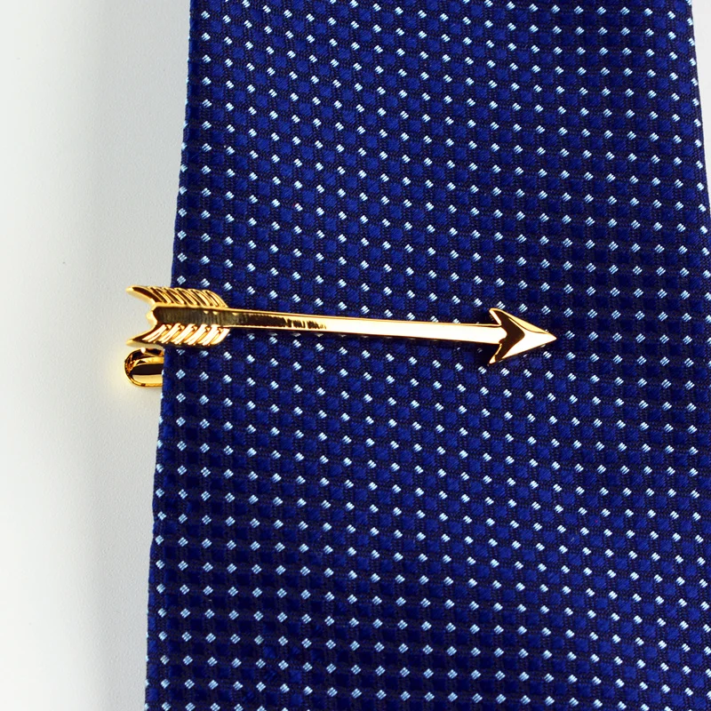 10 стилей зажим для галстука цвет золотистый борода AK очки самолета медные трубы подарок для мужские ювелирные изделия высокого качества продвижение - Окраска металла: 8