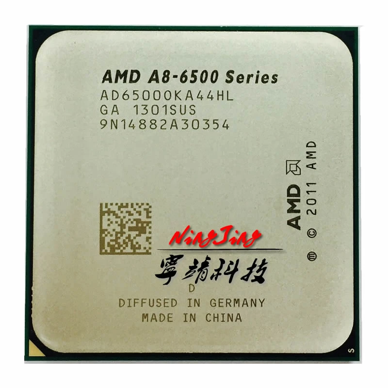 AMD A8 Series A8 6500 A8 6500k CPU AD6500OKA44HL /AD650BOKA44HL 3.50GHz  (4.1GHz Turbo) Socket FM2