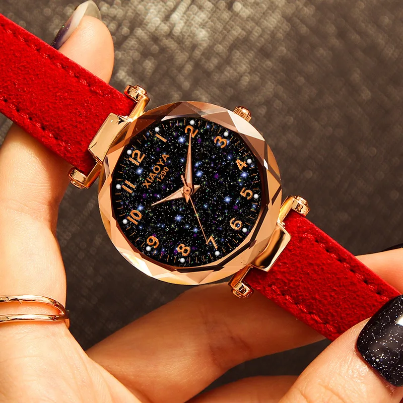 Women's Watches 2018 Fashion Ladies Watches Starry Sky Rhinestone Quartz Watch Bracelet Clock Dress Wristwatch Relogio Feminino Women's Watches 2018 Fashion Ladies Watches Starry Sky Rhinestone Quartz Watch Bracelet Clock Dress Wristwatch Relogio Feminino