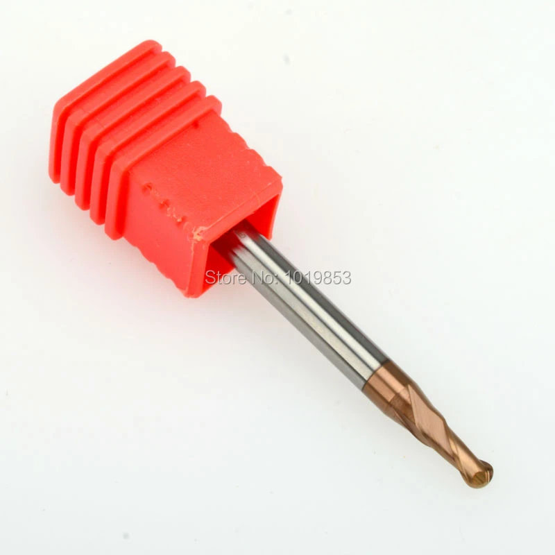 SLONS S600-R5X10X75L HRC65 Ball nose tungsten Carbide end mill for CNC machine SLONS S600-R5X10X75L HRC65 Ball nose tungsten Carbide end mill for CNC machine