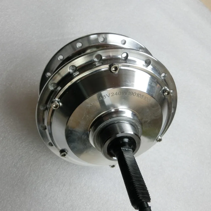Best 36V 48V 250W  High Speed Brushless Gear Hub Motor E-bike Motor Rear Wheel Drive KEYU 3