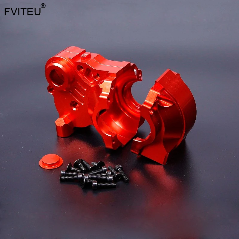 

FVITEU Metal three-section gear box for Complete Diff Gear Box Parts for 1/5 HPI BAJA 5B SS 5T 5SC King Motor Rovan