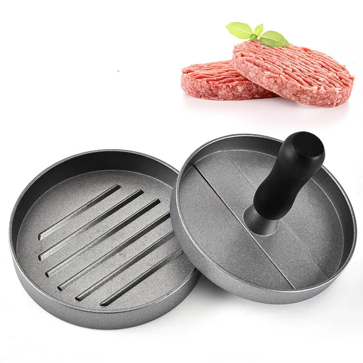 New Metal Hamburger Presses Patties Maker Kitchen Tools Hamburger Press