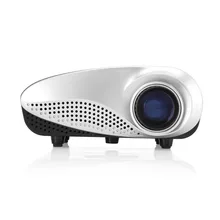 Mini LED Projector Portable Home Theater Video Projector Home Multimedia Cinema TV Laptops Smartphones RD-802 Black