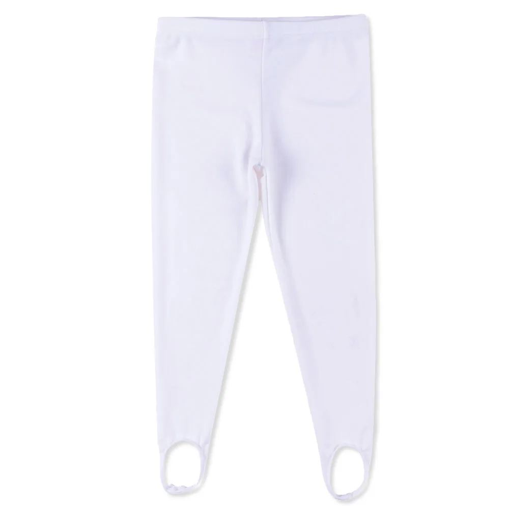 BAOHULU/детские штаны для гимнастики, Мягкие Детские Балетные колготки однотонные белые, черные, розовые носки танцевальная одежда для балета колготки для девочек