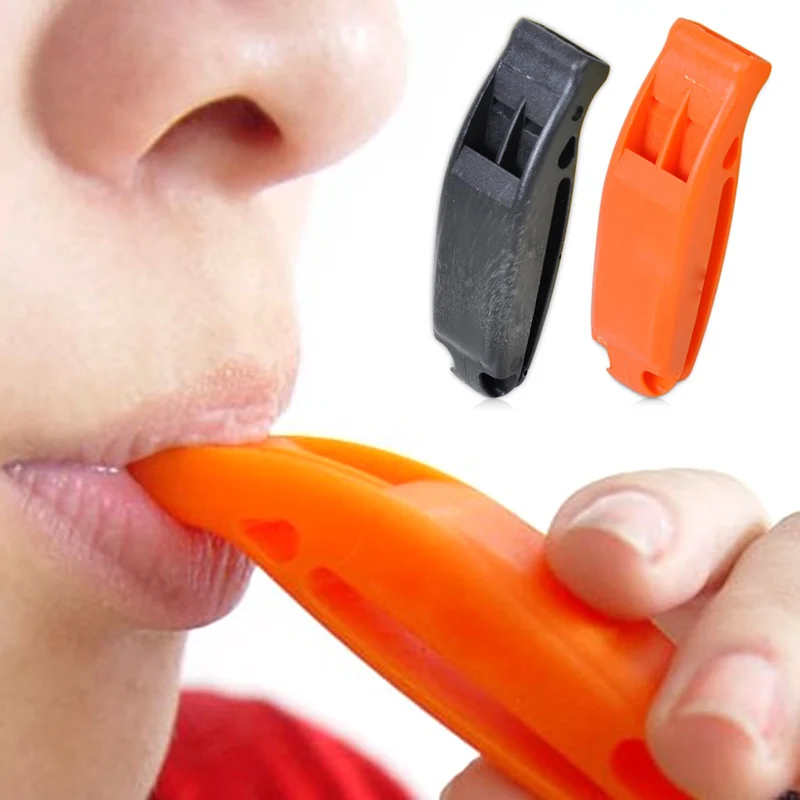 

Dual Frequency Emergency Survival Tool Outdoor Sports Competition Whistle Outdoor Security Free Emergency Whistle MD1096