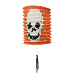 Хэллоуин Hoilday днем смешной Бумага тыква летучая мышь Скелет подвесной фонарь светильник лампа вечерние Декор Бумага Фонари s A65