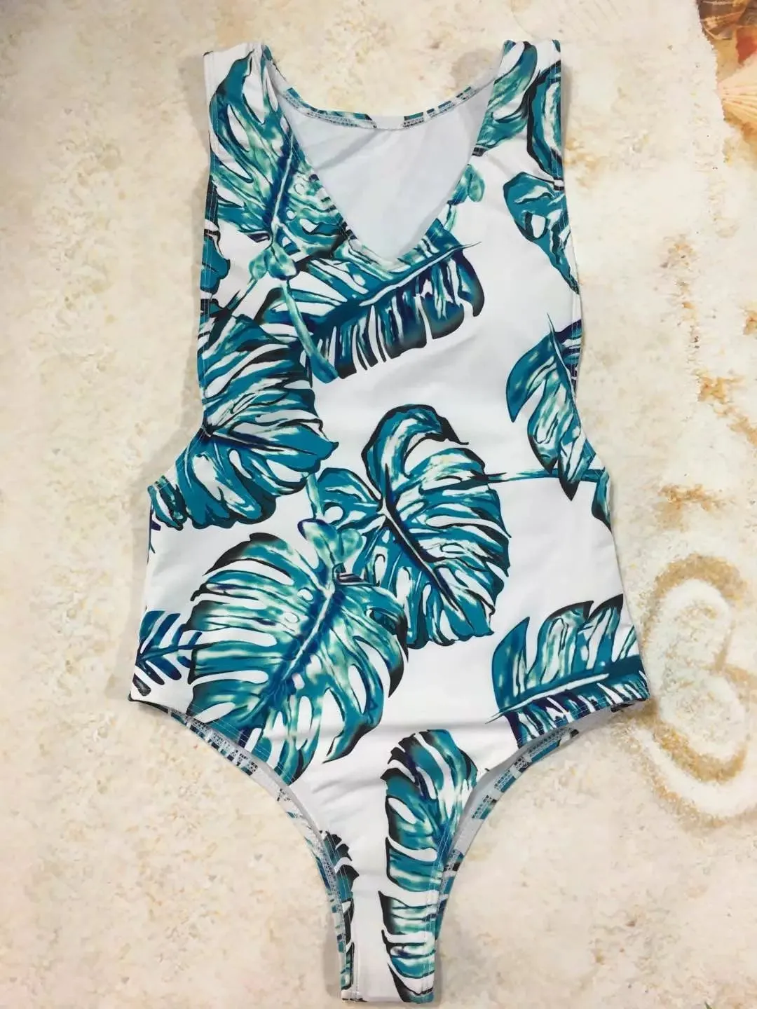 Сетчатый цветочный Цельный купальник с длинным рукавом, женский купальник, винтажный Цельный купальник для серфинга, пляжная одежда - Цвет: 3