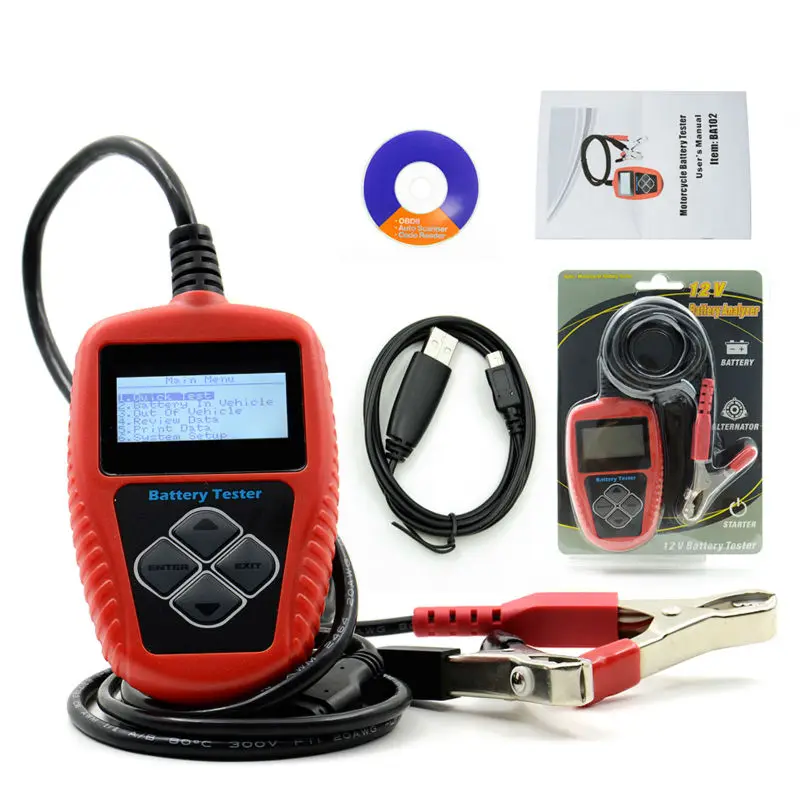 Prix pour 2017 vente chaude quicklynks ba102 moto 12 v testeur de batterie avec le meilleur prix Prix pour 2017 vente chaude quicklynks ba102 moto 12 v testeur de batterie avec le meilleur prix