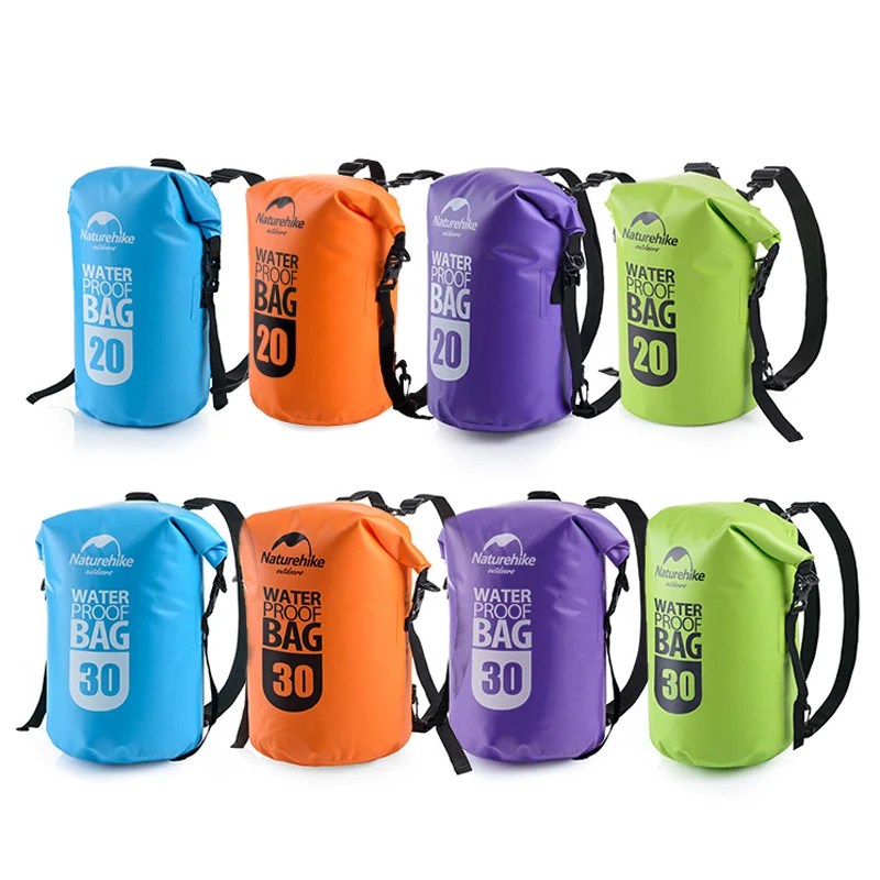 Дикий открытый 20L/30L 500D водонепроницаемый рюкзак сумка NatureHike для плавания рафтинг