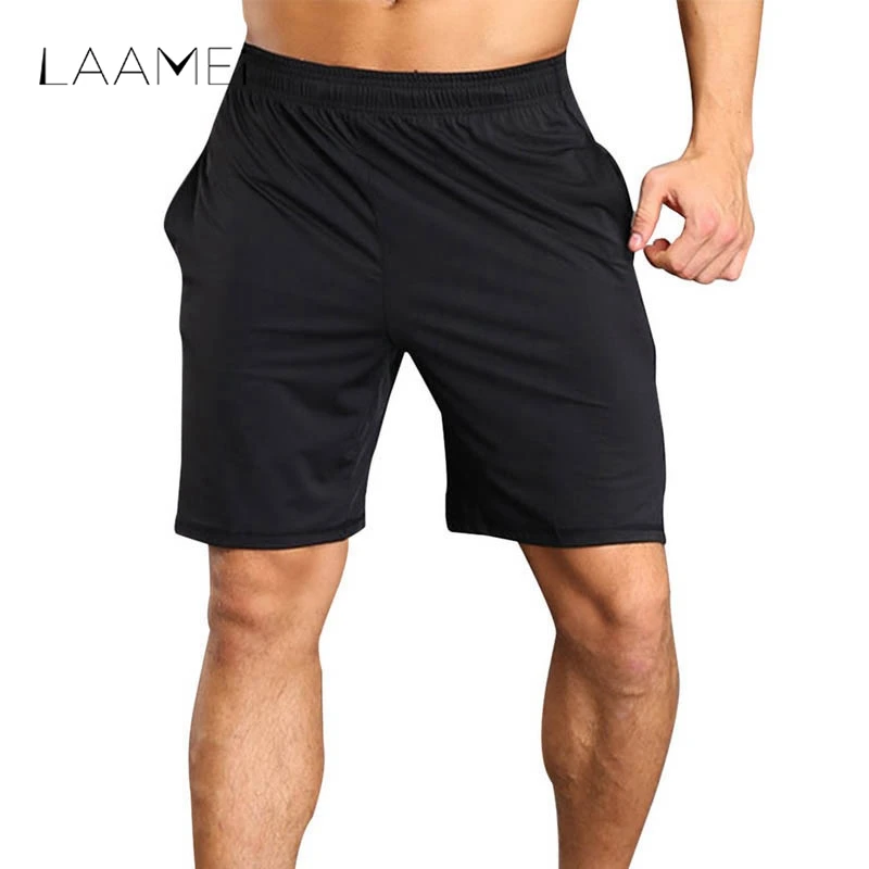 

Laamei Brand Fashion Solid Shorts Men Summer Fitness Shorts Breathable Quick Dry Casual Shorts Sports Trousers Beach Wear