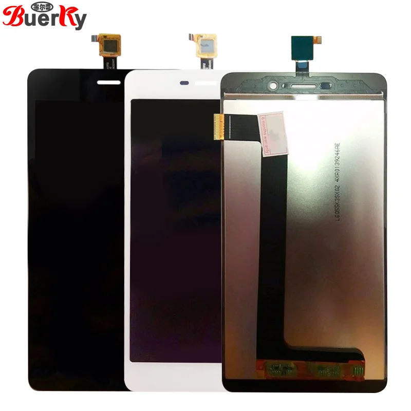 BKparts 5 шт. ЖК дисплей для Lanix Ilium L1050 Полный сенсорный экран стекло дигитайзер в