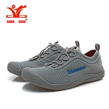 2016XIANGGUAN Hiking shoes Comfortable breathable Lycra mesh fresh man&woman athletic botas trekking outdoor sport Sneaker