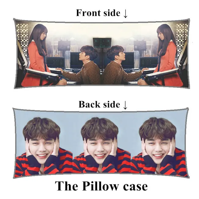 Бойфренд Yoo Seung Ho наволочки с изображением девочек на заказ - Цвет: pillowcover