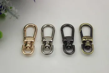 

10pcs/lot 4 color fastener key chain lobster clasp the dog buckle connection bag hardware accessories