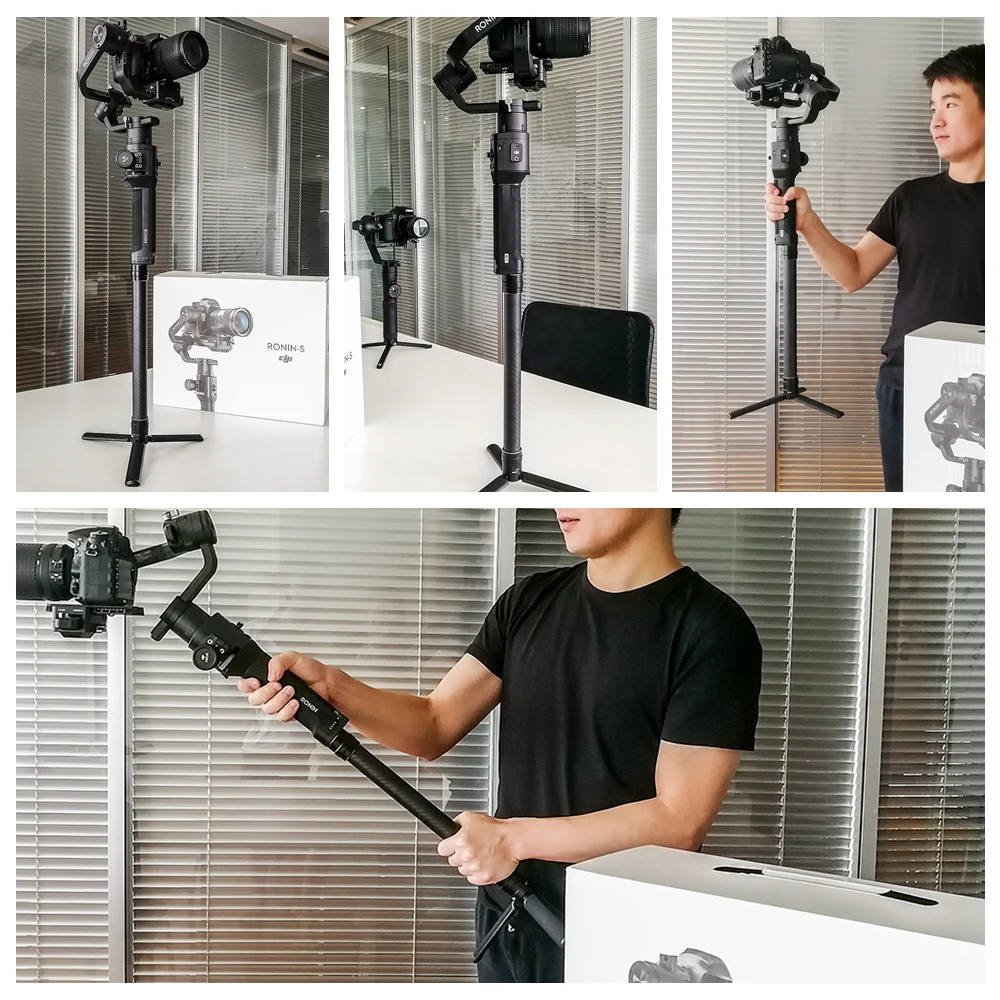 DJI RONIN S/Ronin SC ZHIYUN Crane 2 WEEBILL S LAB/AK4000 MOZA Air 2 Gimbal аксессуары карбоновая палка переносной столб