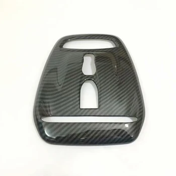 

ABS Carbon fibre For Volvo XC60 2018 2019 Car front reading Lampshade frame panel decoration Cover Trim car styling accessories