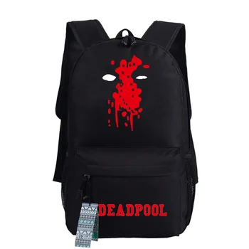 

Game Boy Girl Student School Luminous Bag Unisex Teenager Deadpool BackPack