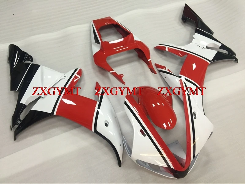 

Plastic Fairings for YZF R1 2002 - 2003 Full Body Kits YZF R1 03 White Red Black Fairing YZFR1 03