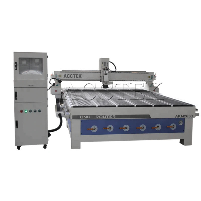 

Factory price 1325 2030 cnc wood machine router,6090 1325 2030 vacuum table cnc router with optional working area