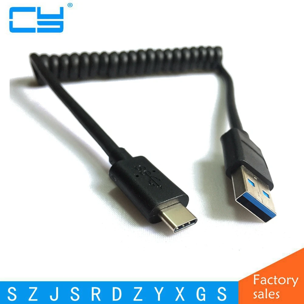 Кабель USB 3 0 для Nokia N1 innos D6000 Letv 1 pro Эластичный кабель передачи данных 5 м Type-C