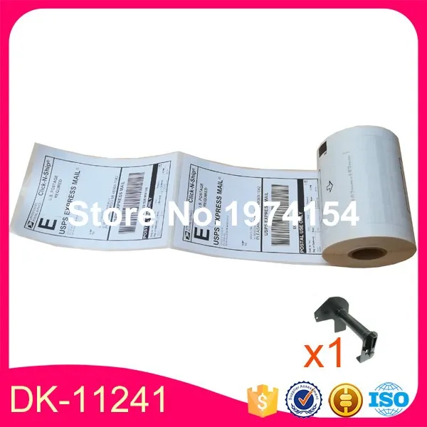 8 x Rolls Brother Compatible Labels DK-11241 DK 11241 DK241 102 152mm sticker adhesive Shipping | Компьютеры и офис