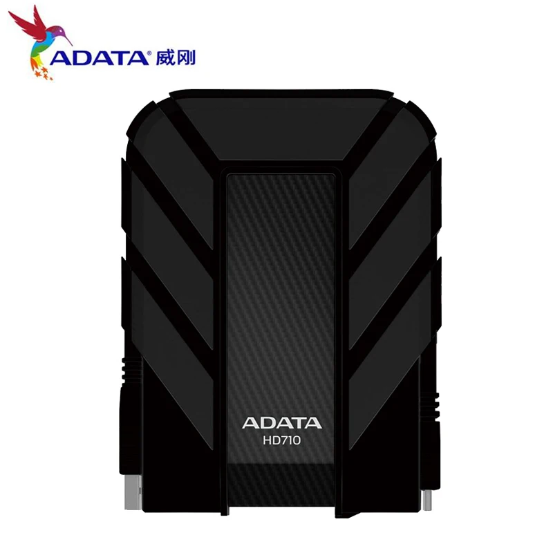 AData внешний HDD 1 ТБ 2 ТБ HD710 Pro USB3.1 2,5-дюймовый портативный жесткий диск военный Стандартный ударопрочный IEC пылезащитный