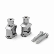 RUOCH 25 мм Руль управления для мотоциклов Riser крепежные скобы для Harley Davidson Honda Shadow VTX 1800 Ретро Kawasaki Vulcan 900