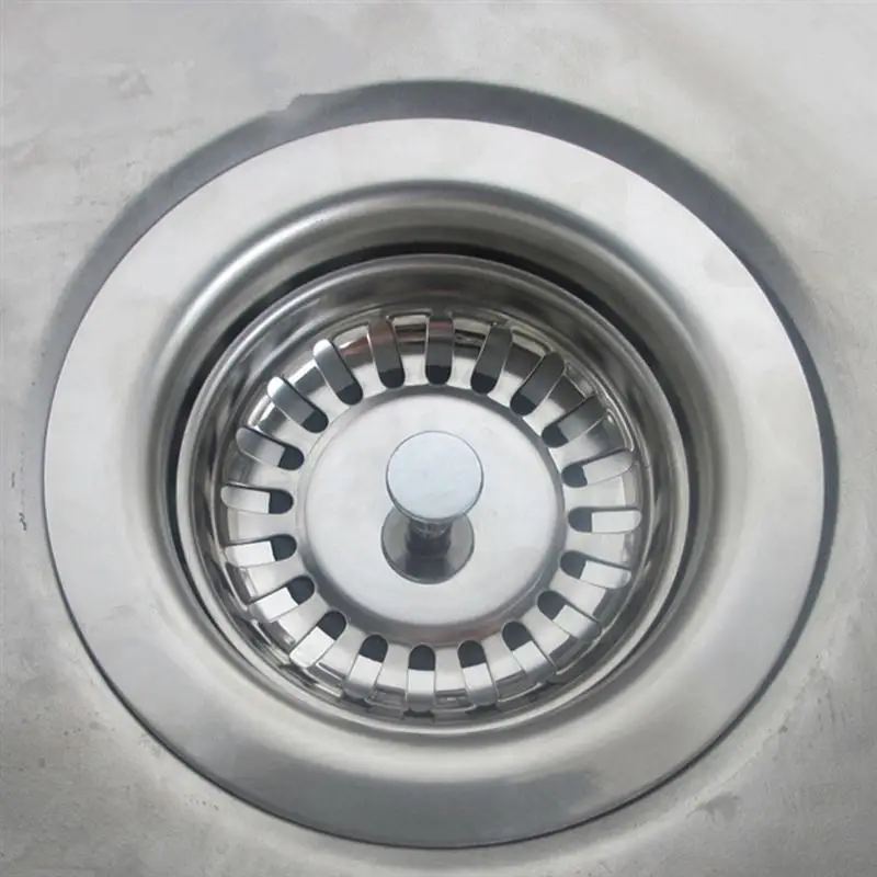 Двойной-Слои кухонная раковина из нержавеющей стали Фильтр отходов Plug Раковина фильтр крышка сливная пробка