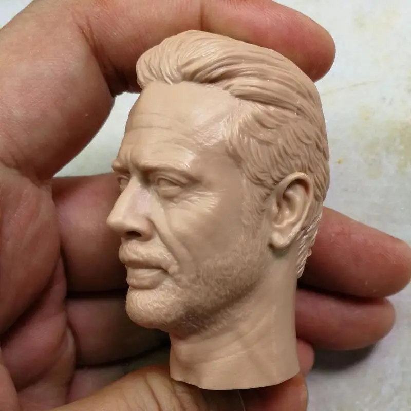 1/6 Scale Blank Head Sculpt Negan The Walking Dead Unpainted Fit 12" Figure 