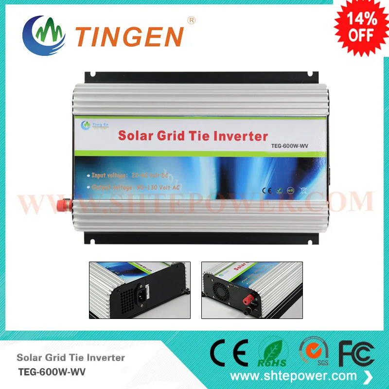 

micro inverter with great price 600w solar panel mppt dc input 22-60v to output ac 100v 110v 220v 230v different use