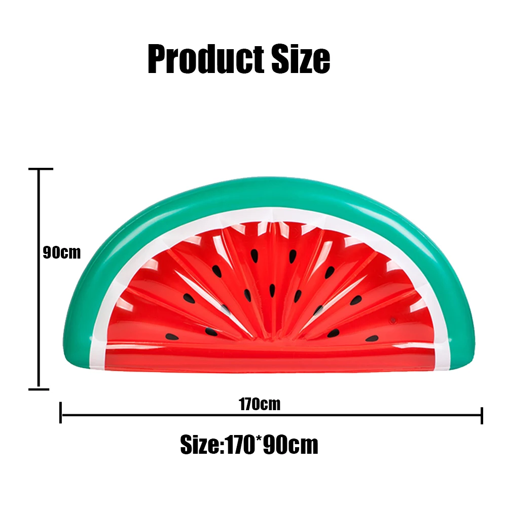 Гигантский Единорог плавательный бассейн плавает надувные ПВХ трубки Плот плавательный воздушный матрас для детей взрослых Летние Водные вечерние игрушки - Цвет: watermelon-01